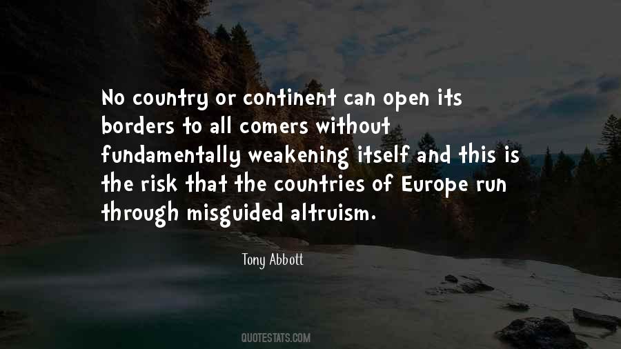 Quotes About Open Borders #1810999