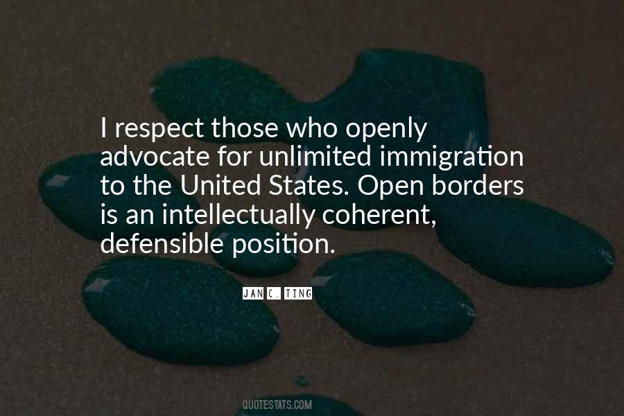 Quotes About Open Borders #869151