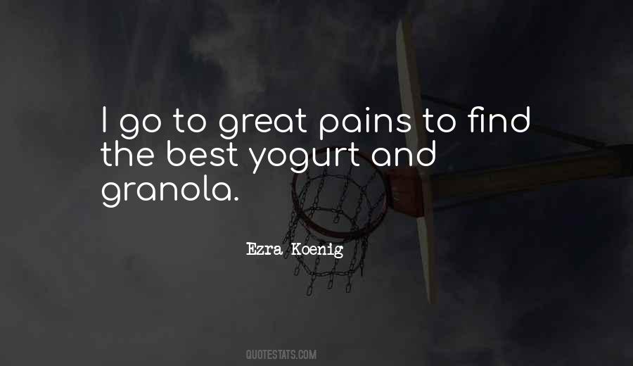 Quotes About Yogurt #1561301