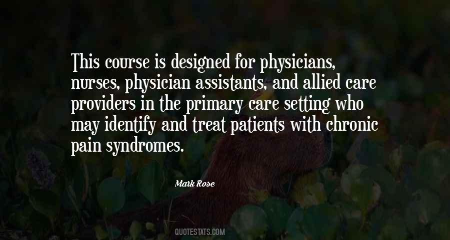Pain Patients Quotes #720368
