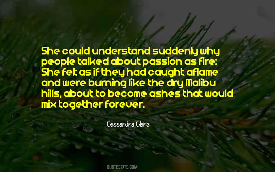 Quotes About Passion And Fire #1228283