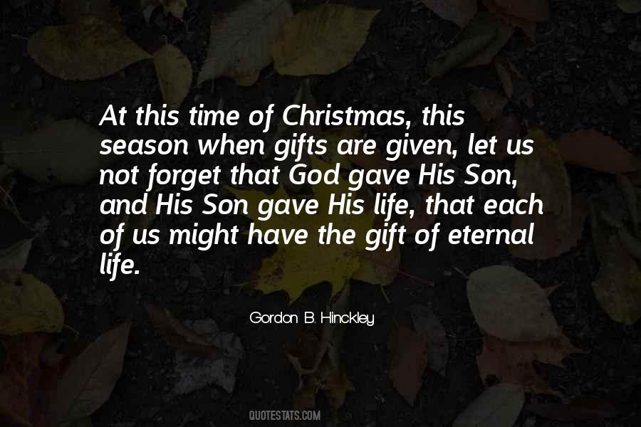 God Gift Of Life Quotes #456201