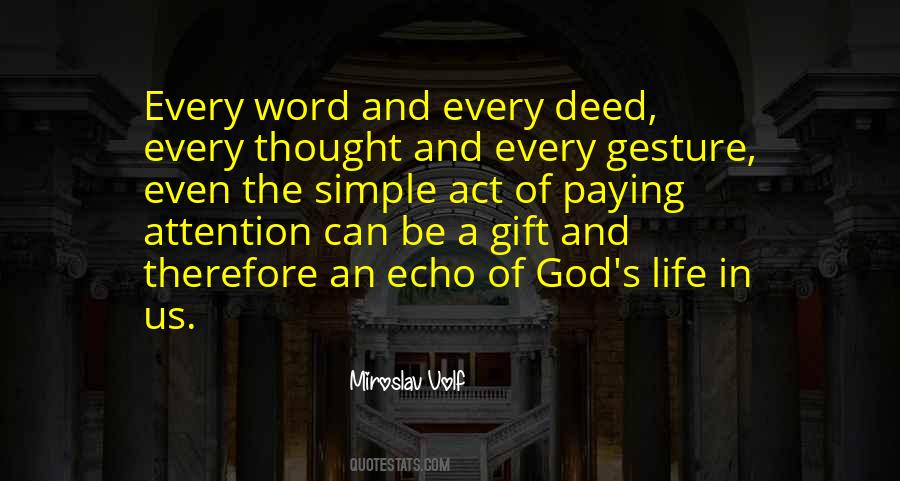 God Gift Of Life Quotes #541302