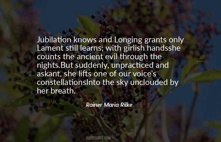 Unclouded Sky Quotes #764200