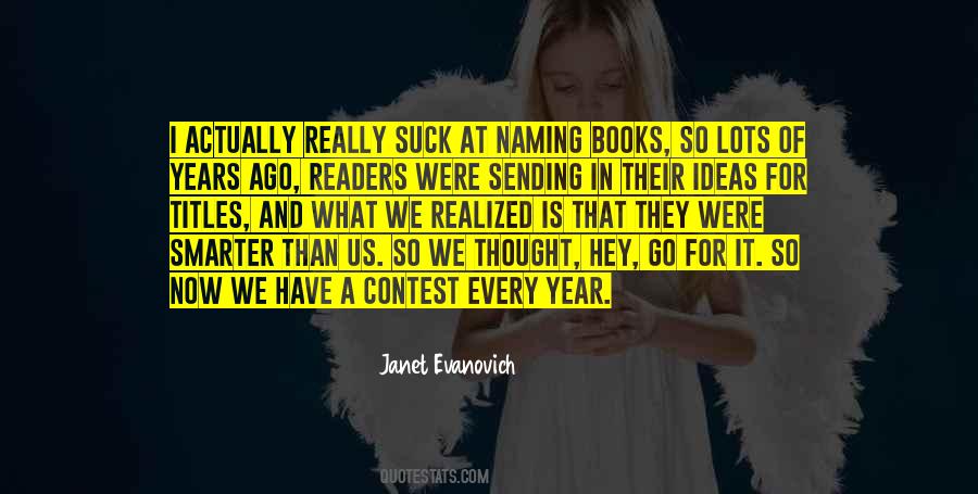 Quotes About Titles Of Books #339785