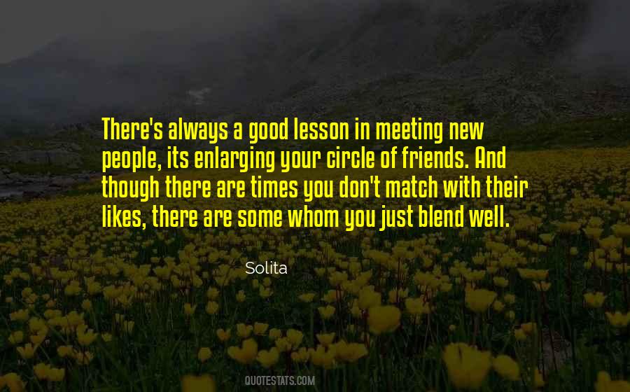 Quotes About Meeting Someone New #189771