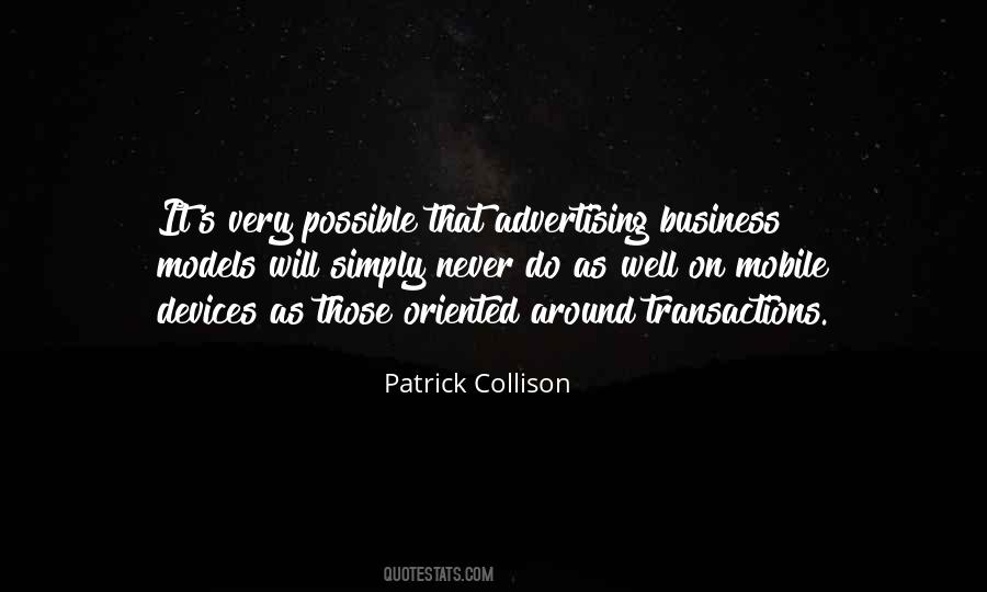 Quotes About Business Transactions #365905