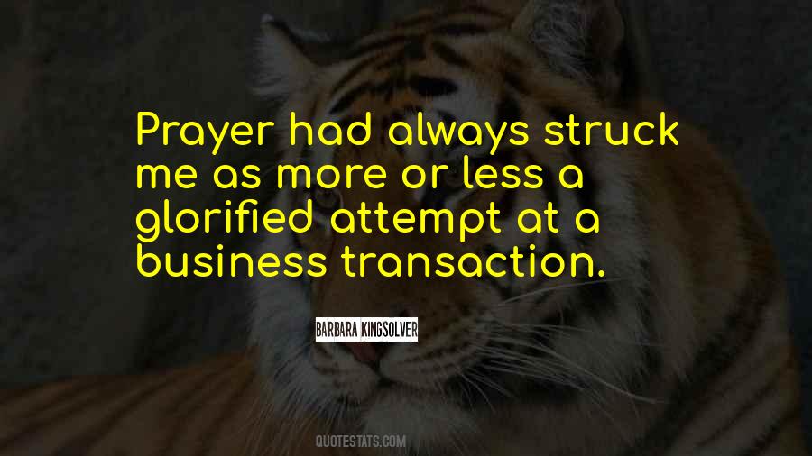 Quotes About Business Transactions #39554