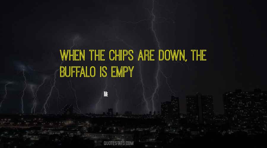 Quotes About When The Chips Are Down #1675670