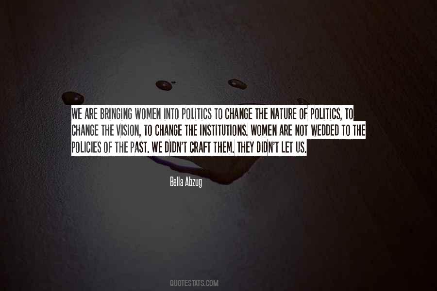 Vision Of Change Quotes #1191350