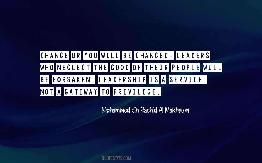 Vision Of Change Quotes #1281764