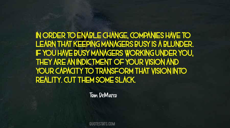 Vision Of Change Quotes #1818267