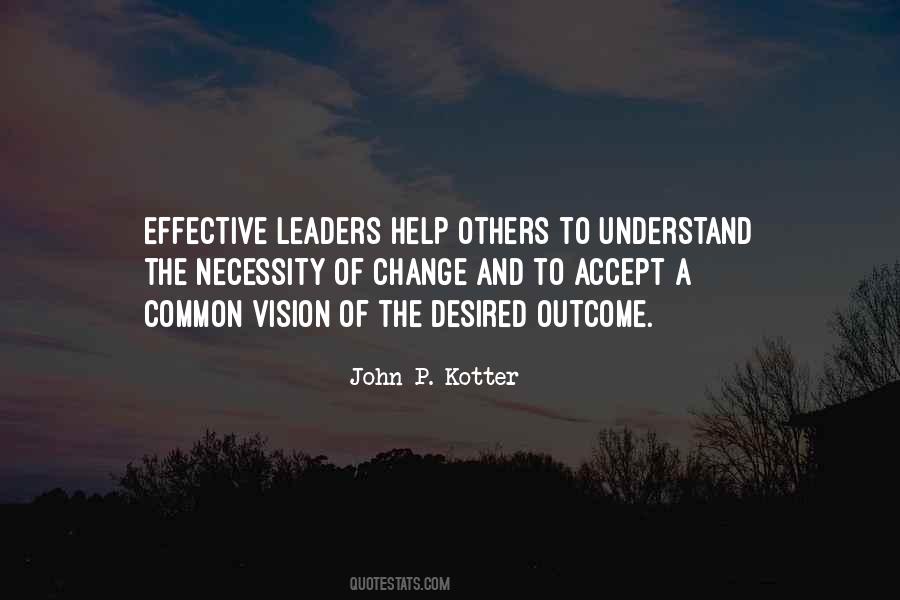 Vision Of Change Quotes #998518