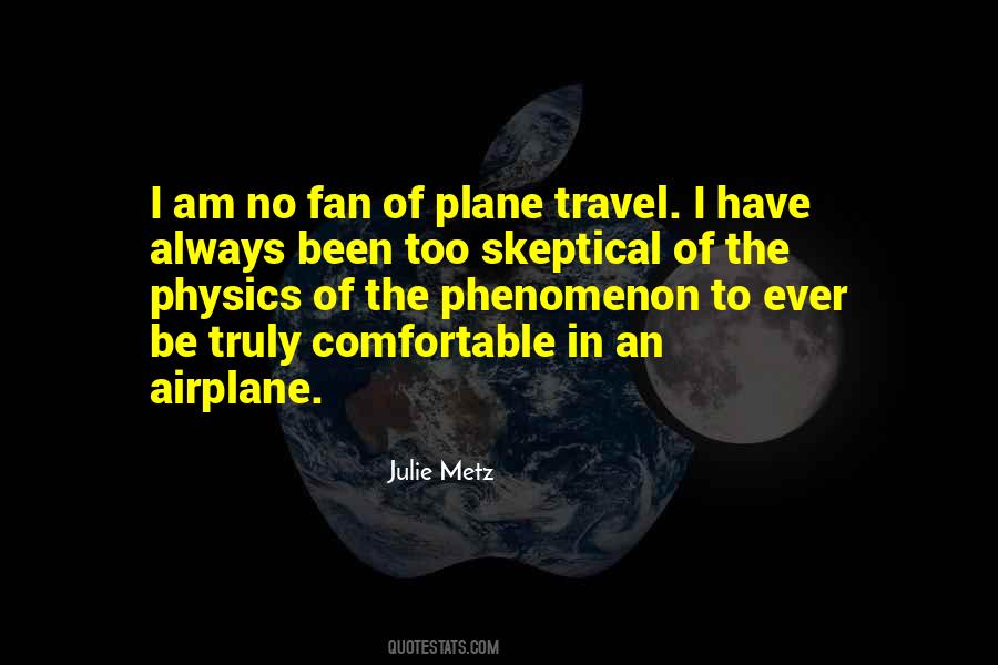 Quotes About Airplane Travel #828244