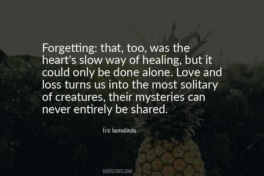 Quotes About Loss Of Love #20312