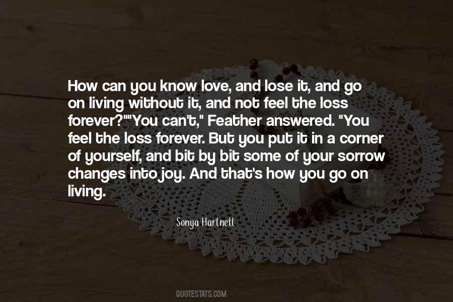 Quotes About Loss Of Love #272690