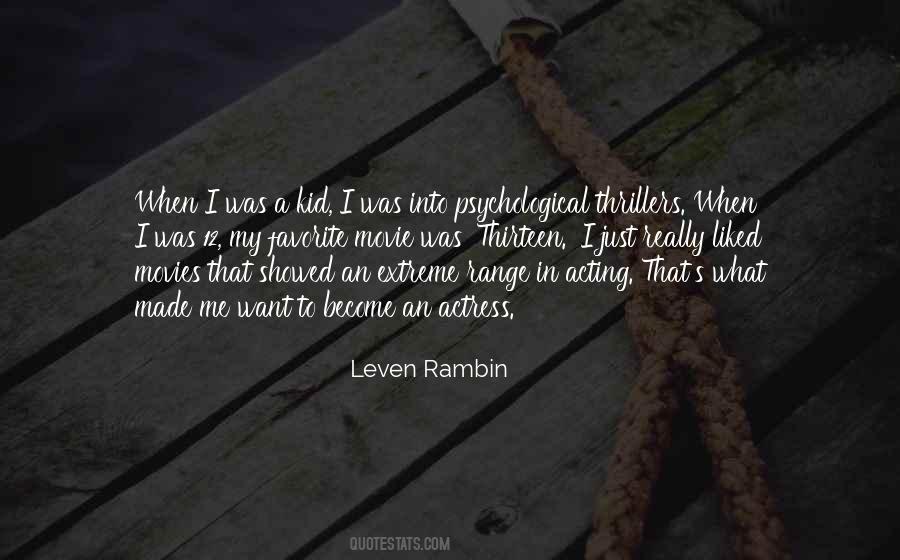 Quotes About Psychological Thrillers #1459833