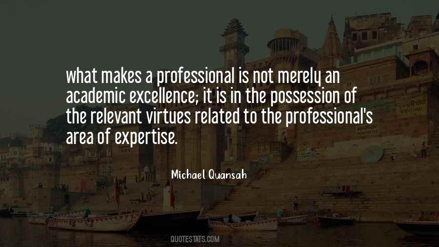 Area Of Expertise Quotes #939490