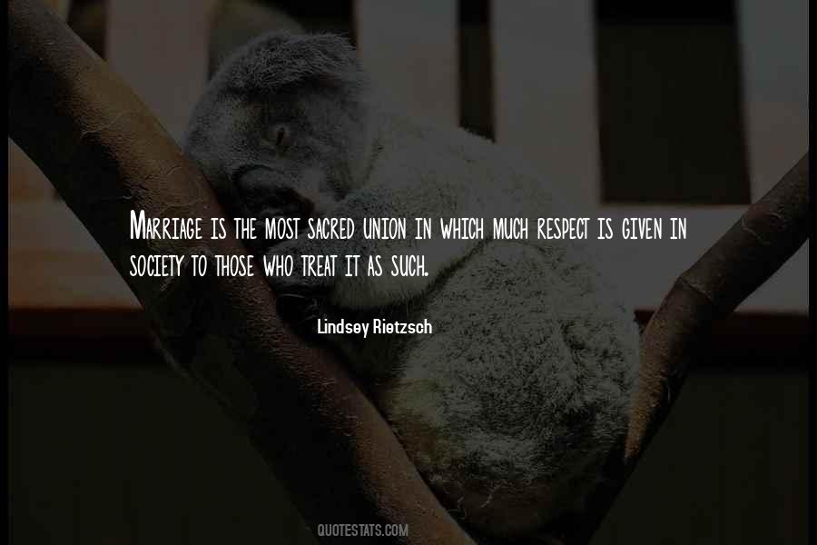 Quotes About Respect In Marriage #1701860