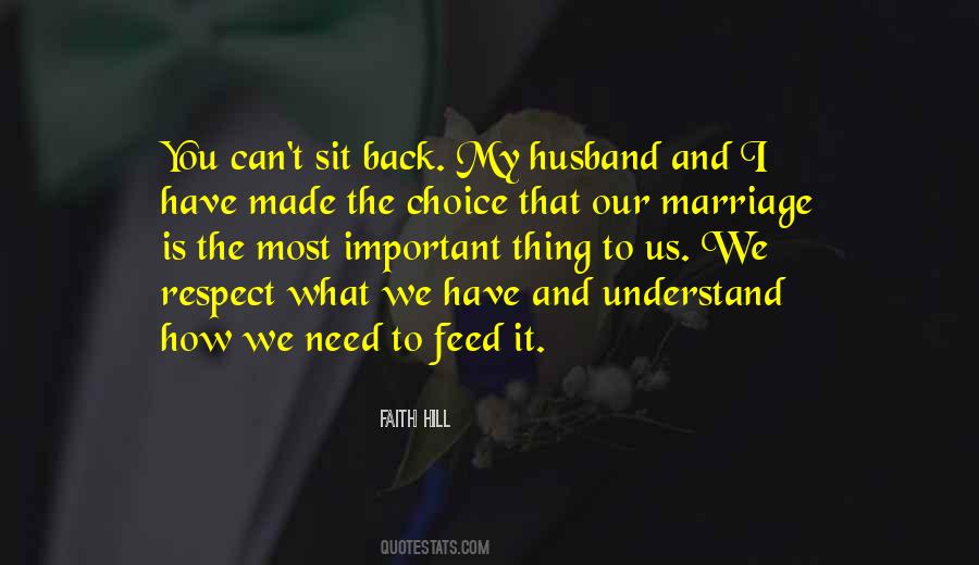 Quotes About Respect In Marriage #1718301