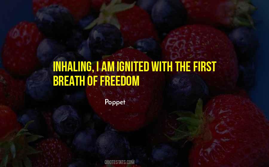 Quotes About Inhaling #1570801