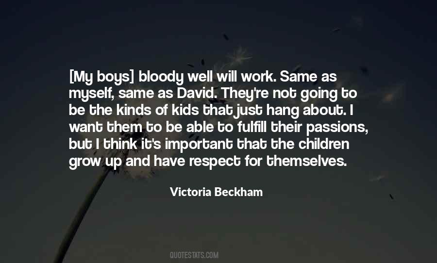 Quotes About Respect For Work #148400