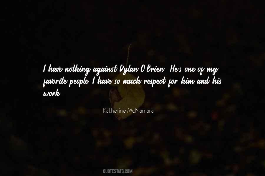 Quotes About Respect For Work #518846