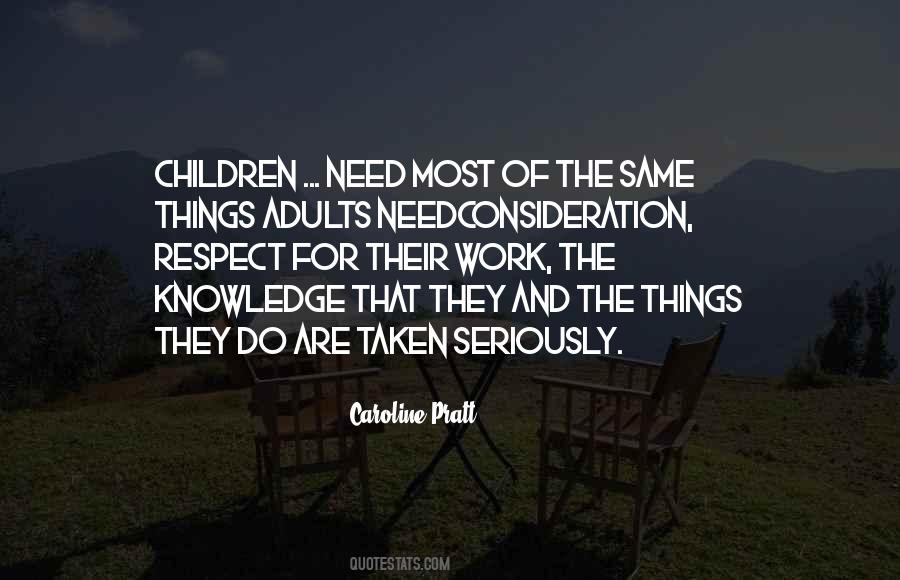 Quotes About Respect For Work #546202