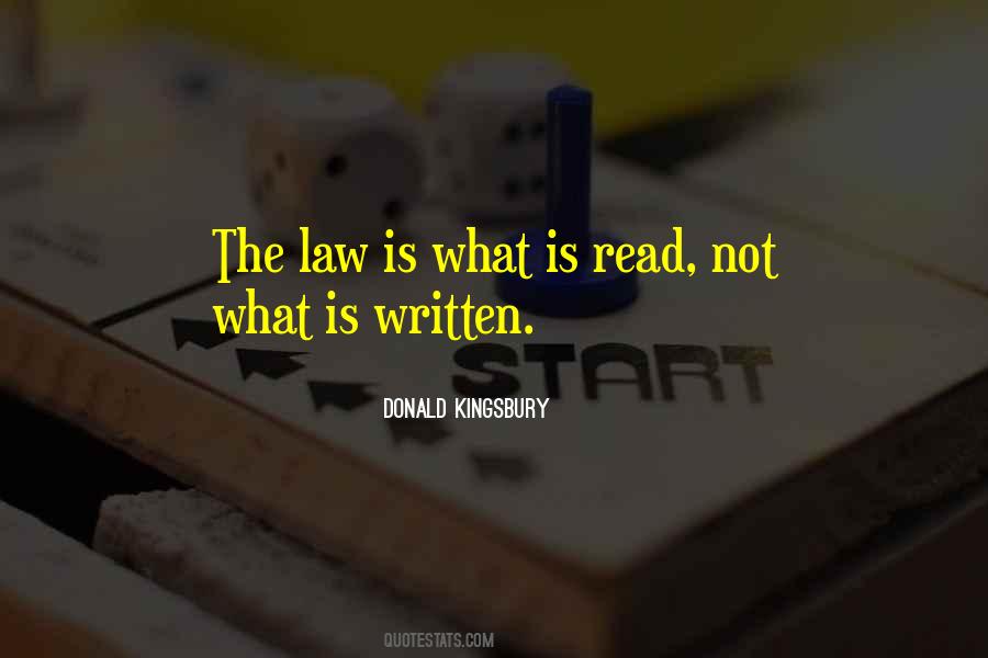 Quotes About Interpretation Of Law #976987