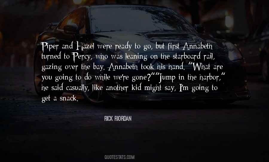 Percy Jackson Annabeth Quotes #801130