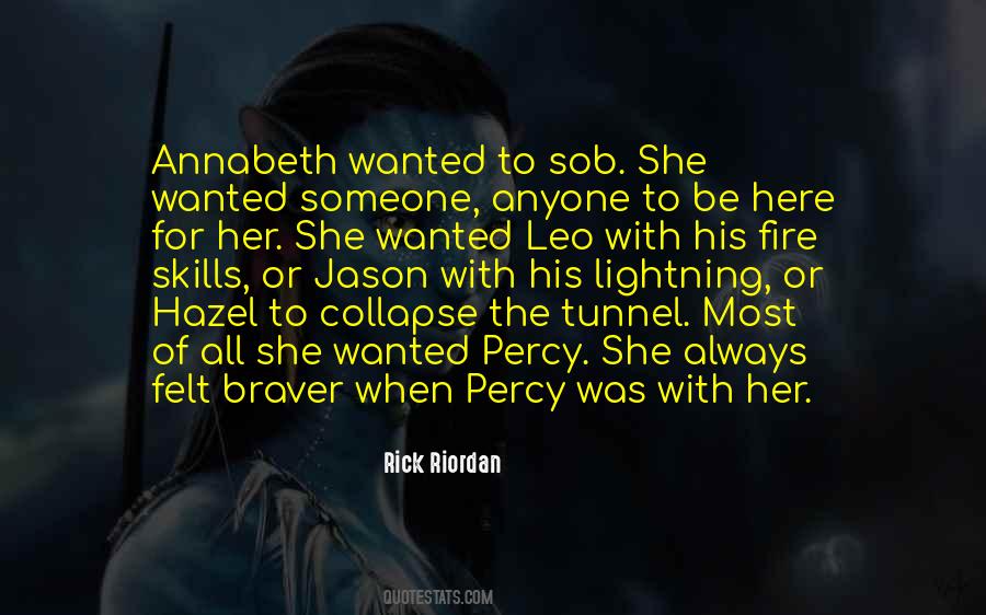 Percy Jackson Annabeth Quotes #950067