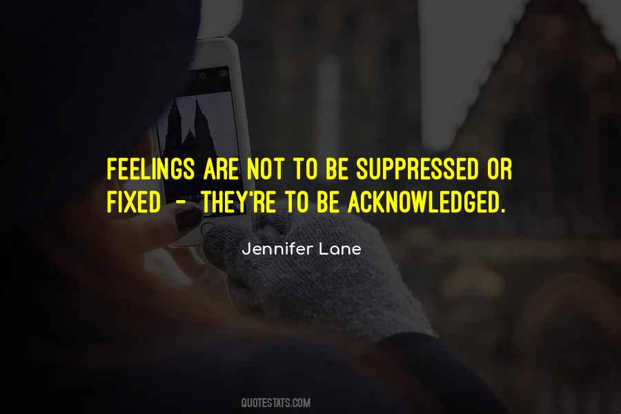 Quotes About Suppressed Feelings #1471210