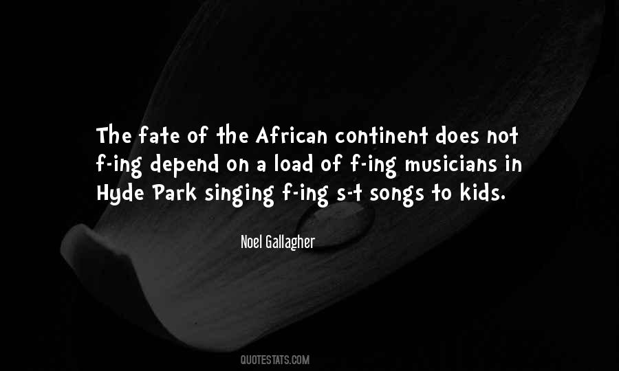 Quotes About African Continent #1151857