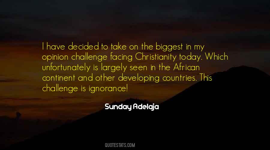 Quotes About African Continent #1710298