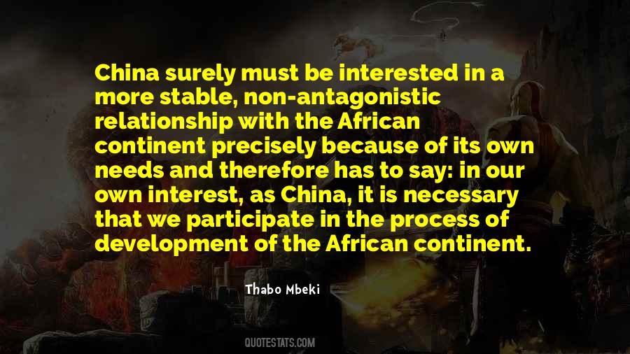 Quotes About African Continent #219054
