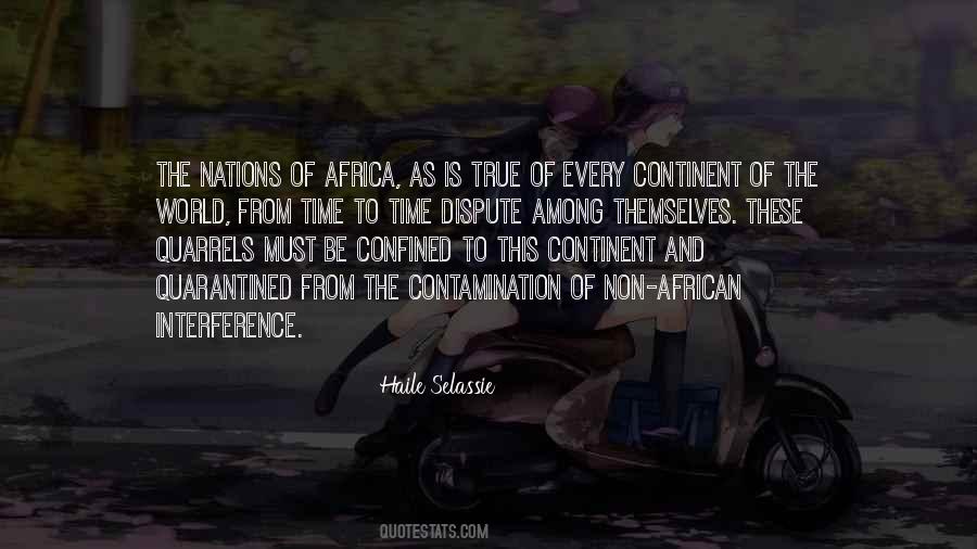 Quotes About African Continent #614353