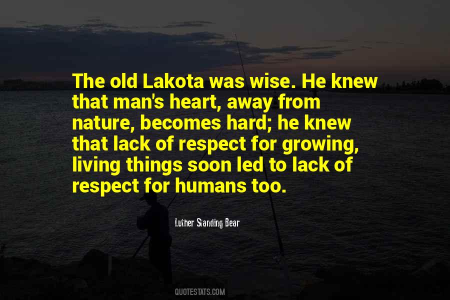 Quotes About Respect For Living Things #1786901