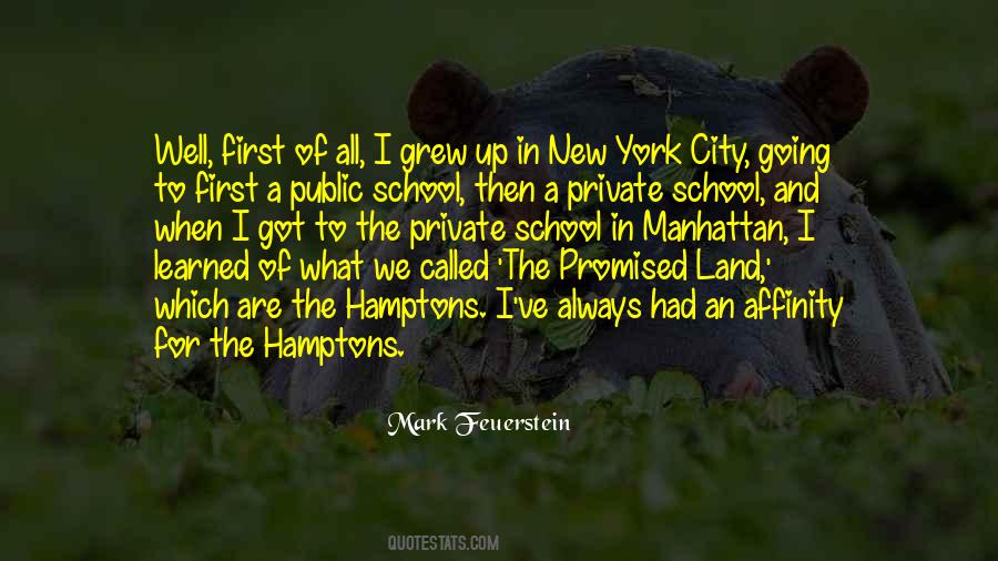 Quotes About Hamptons #637371