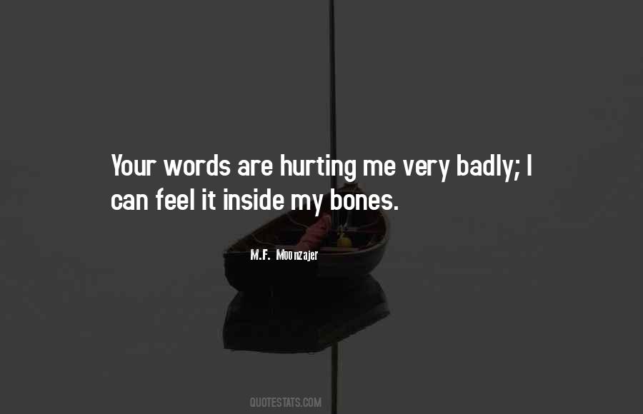 Quotes About Words Hurting #736281