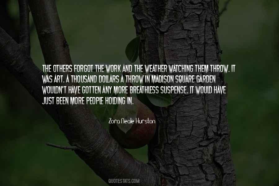 Literary Suspense Quotes #1706179