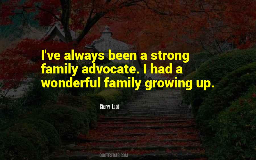 Family Growing Up Quotes #232199