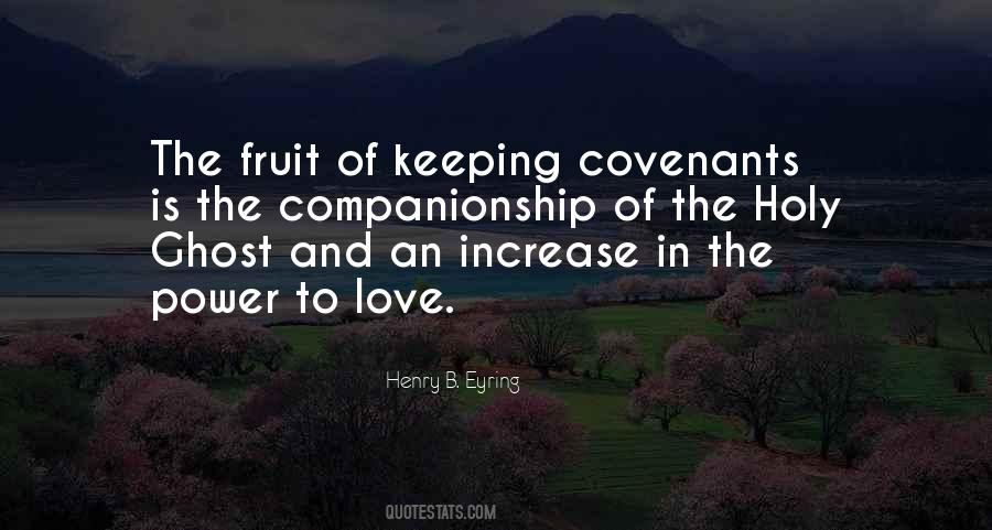 Quotes About Covenant Love #1233661