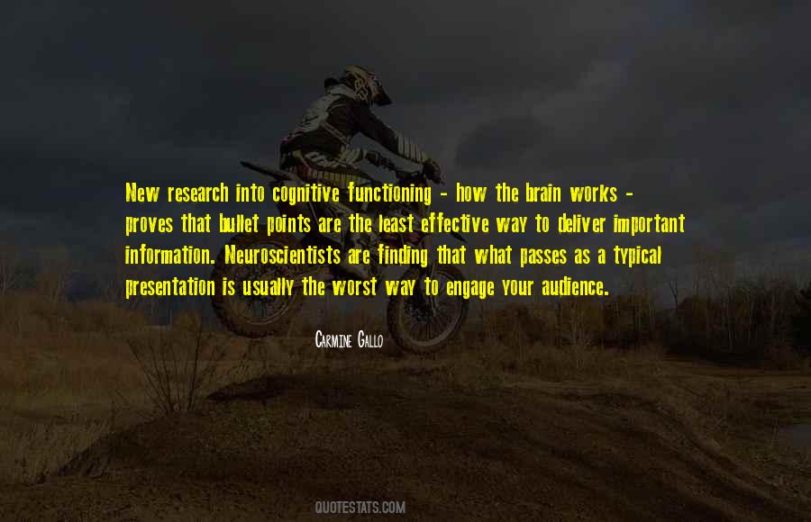 Quotes About How The Brain Works #1068960