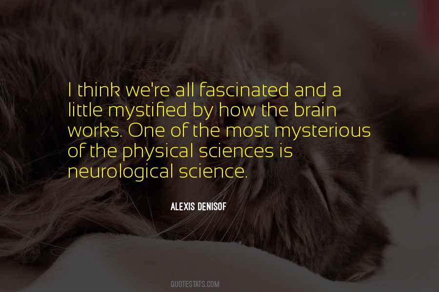 Quotes About How The Brain Works #1636202