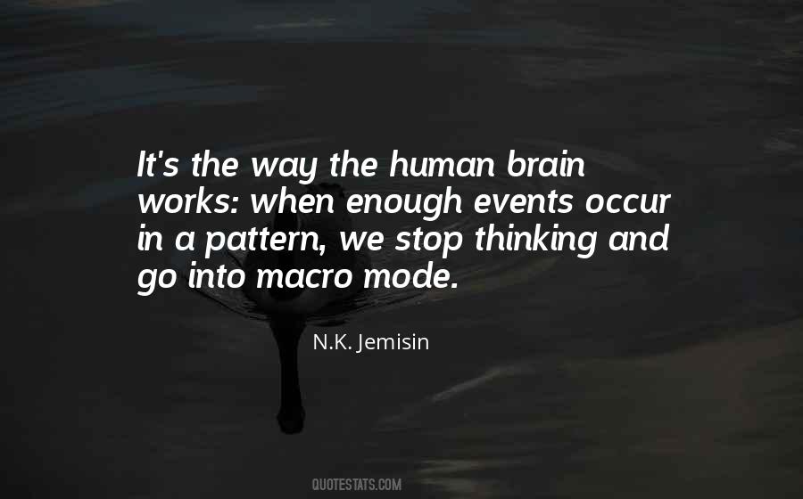 Quotes About How The Brain Works #166011