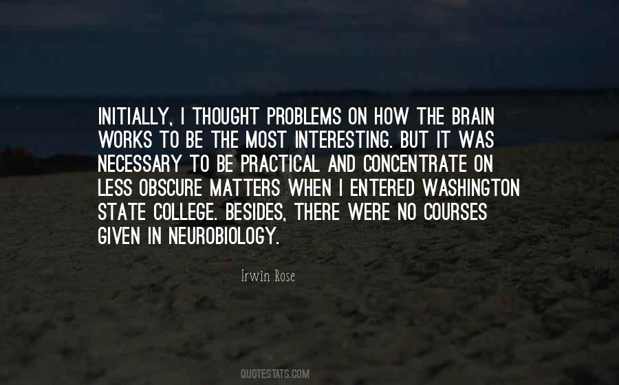 Quotes About How The Brain Works #974551