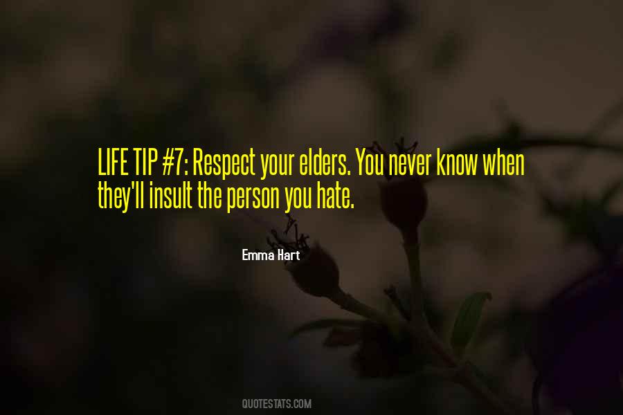 Quotes About Respect For Elders #475130
