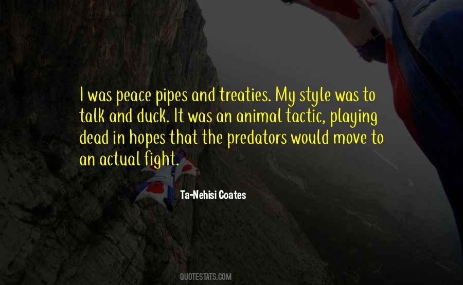 Quotes About Predators And Prey #190710
