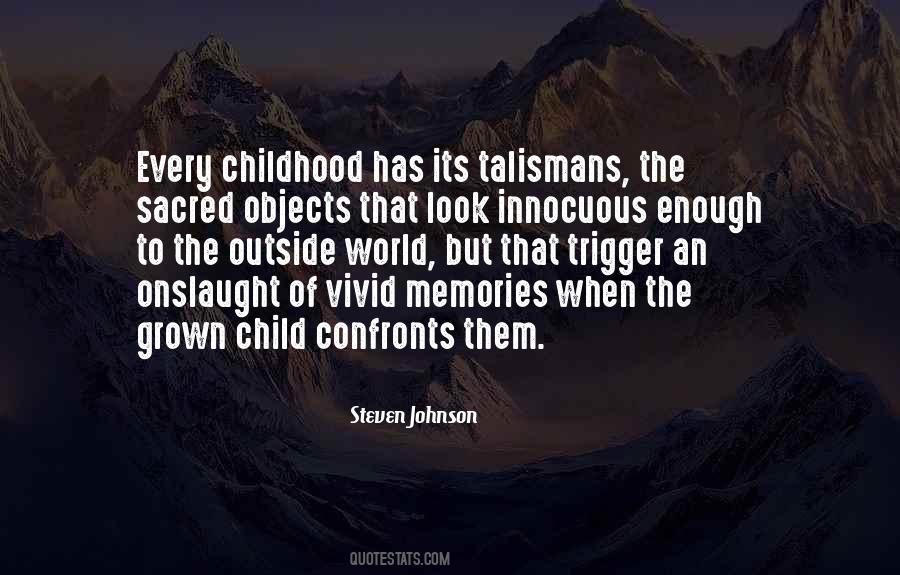 Sacred Objects Quotes #1110094