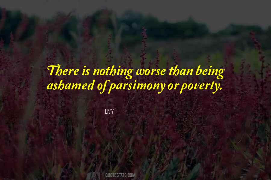 Quotes About Parsimony #1549400